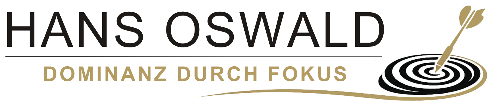 Hans Oswald - Dominanz durch Fokus Logo